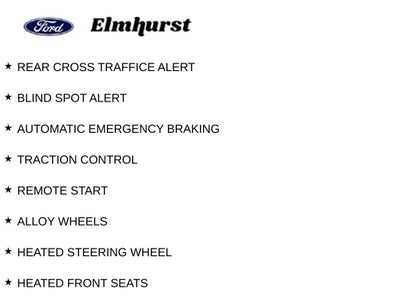 2025 Ford Escape Hybrid ST-Line Select