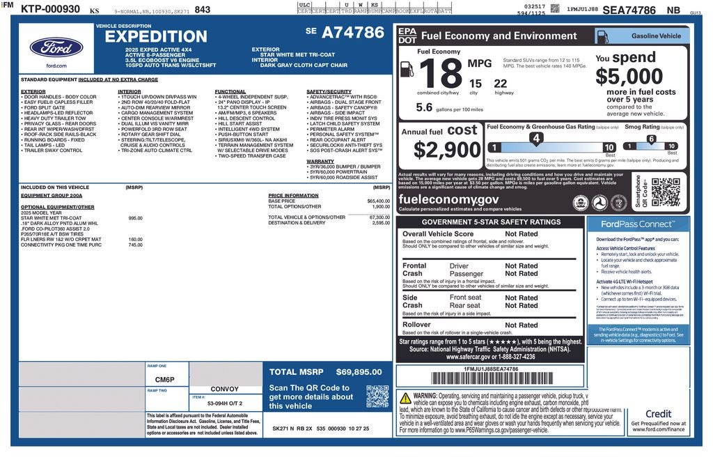2025 Ford Expedition Active