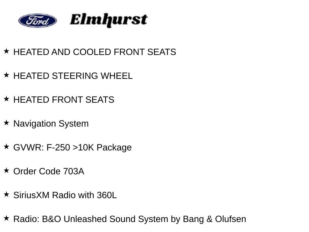 2025 Ford F-250SD Platinum