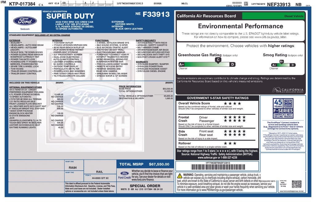 2022 Ford F-250SD Lariat