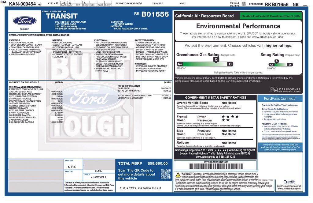 2024 Ford Transit-250 Base