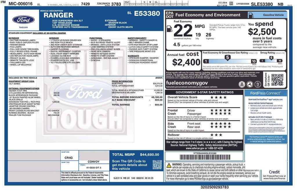 2025 Ford Ranger XLT - Photo 34