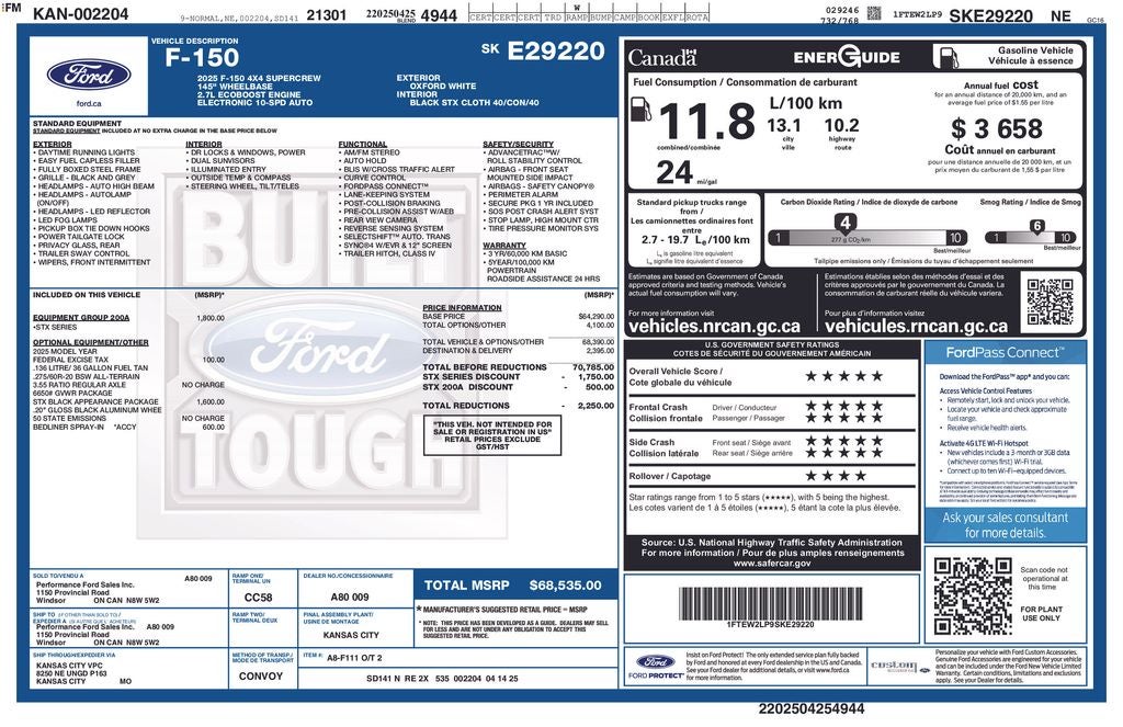 2025 Ford F-150 STX