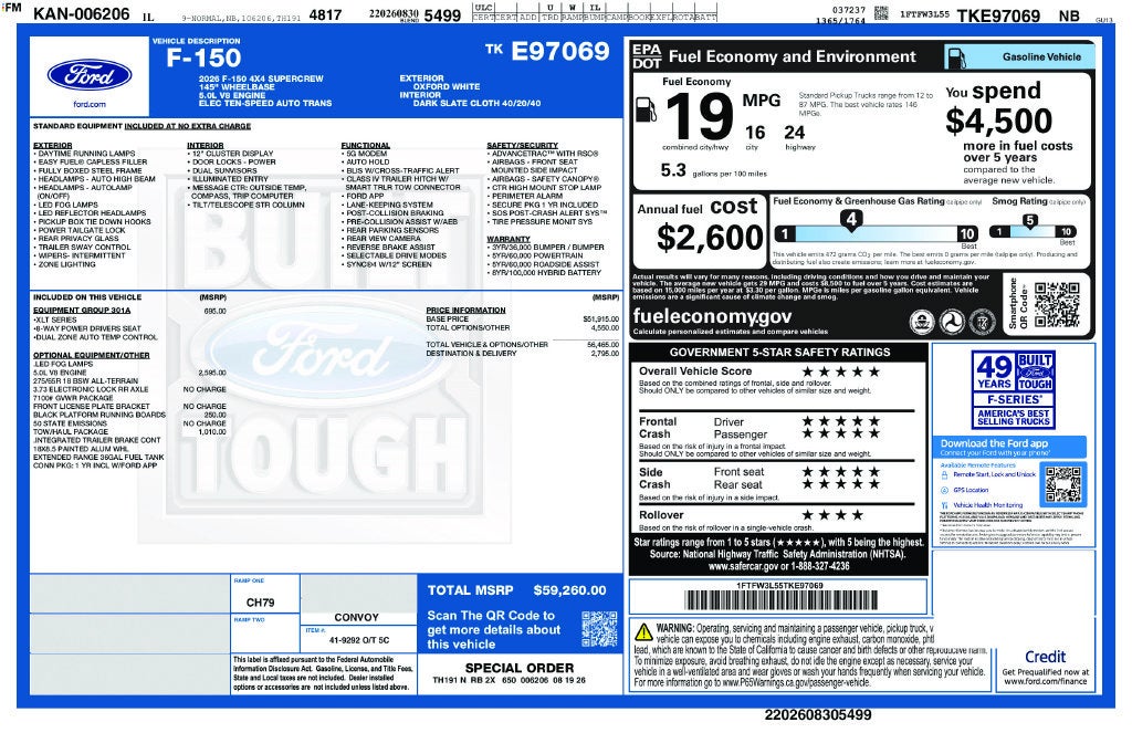 2026 Ford F-150 XLT