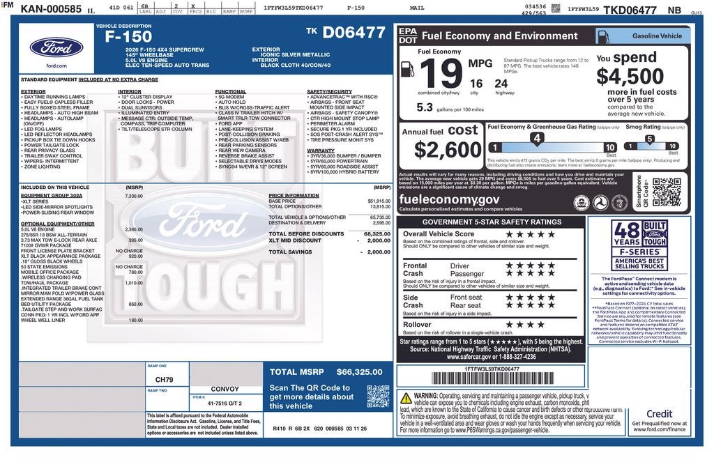 2026 Ford F-150 XLT ROUSH