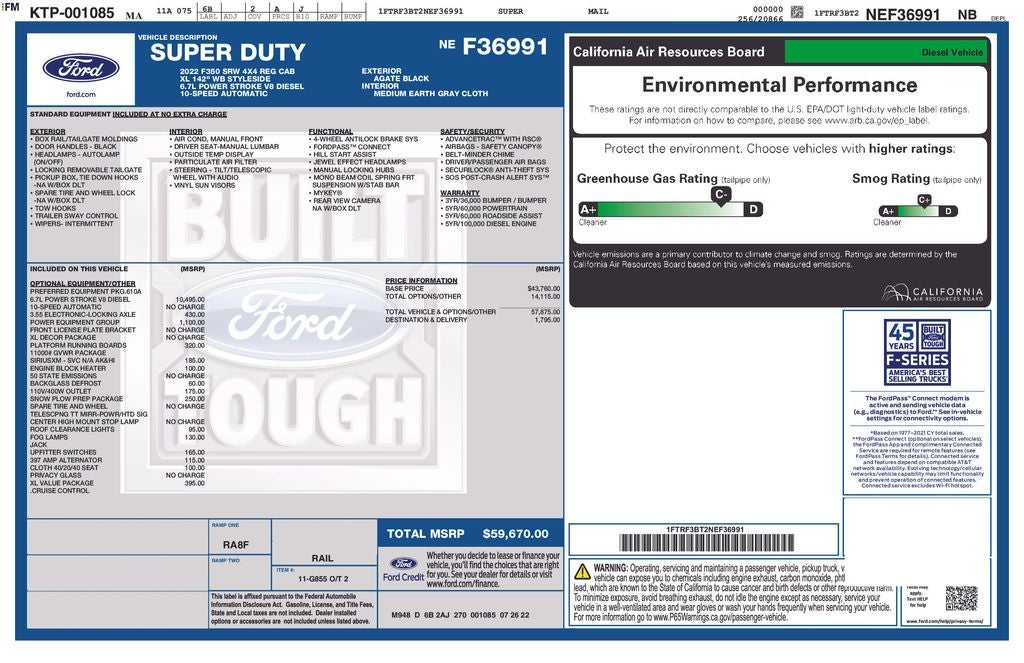 2022 Ford F-350SD XL