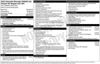 2022 Chevrolet Silverado 3500HD Work Truck