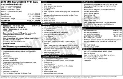 2025 GMC Sierra 2500HD AT4X