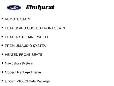 2017 Lincoln MKX Black Label