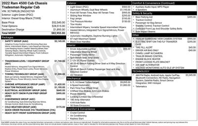 2022 RAM 4500HD Tradesman