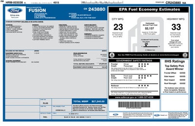 2012 Ford Fusion SEL