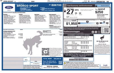 2025 Ford Bronco Sport Outer Banks