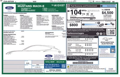 2026 Ford Mustang Mach-E Premium