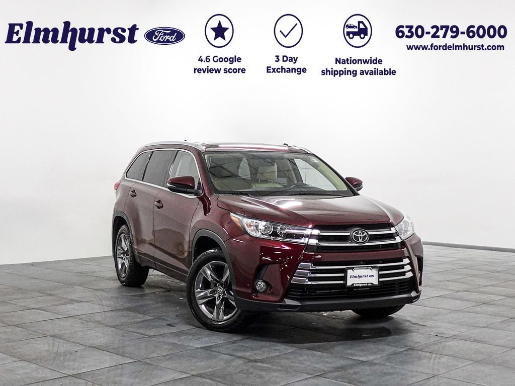 2018 Toyota Highlander Limited Platinum