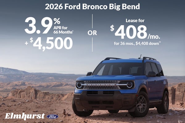 2026 Ford Bronco Big Bend
