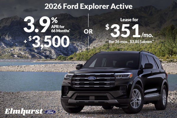 2026 Ford Explorer Active