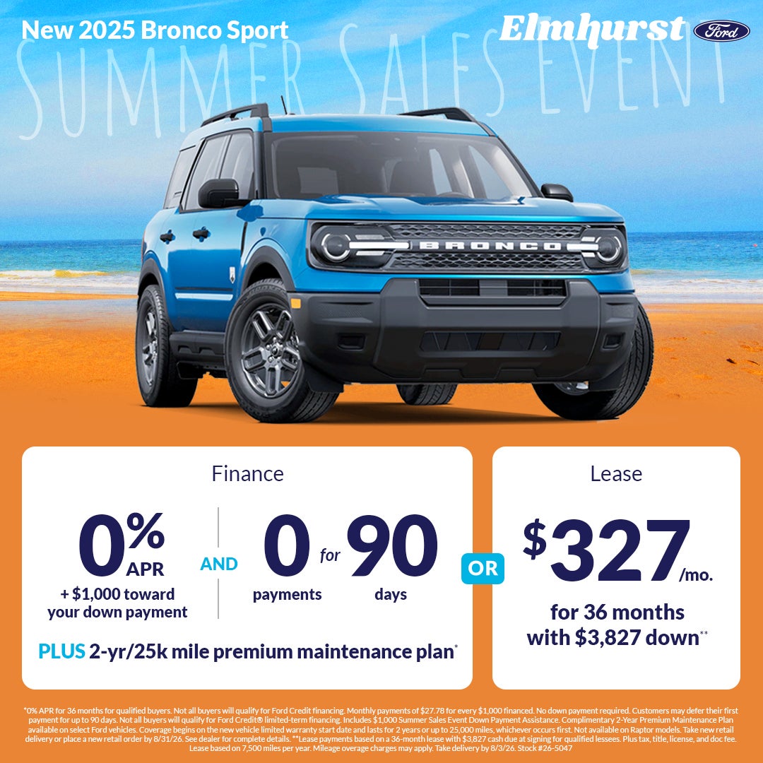 2025 Ford Bronco Sport