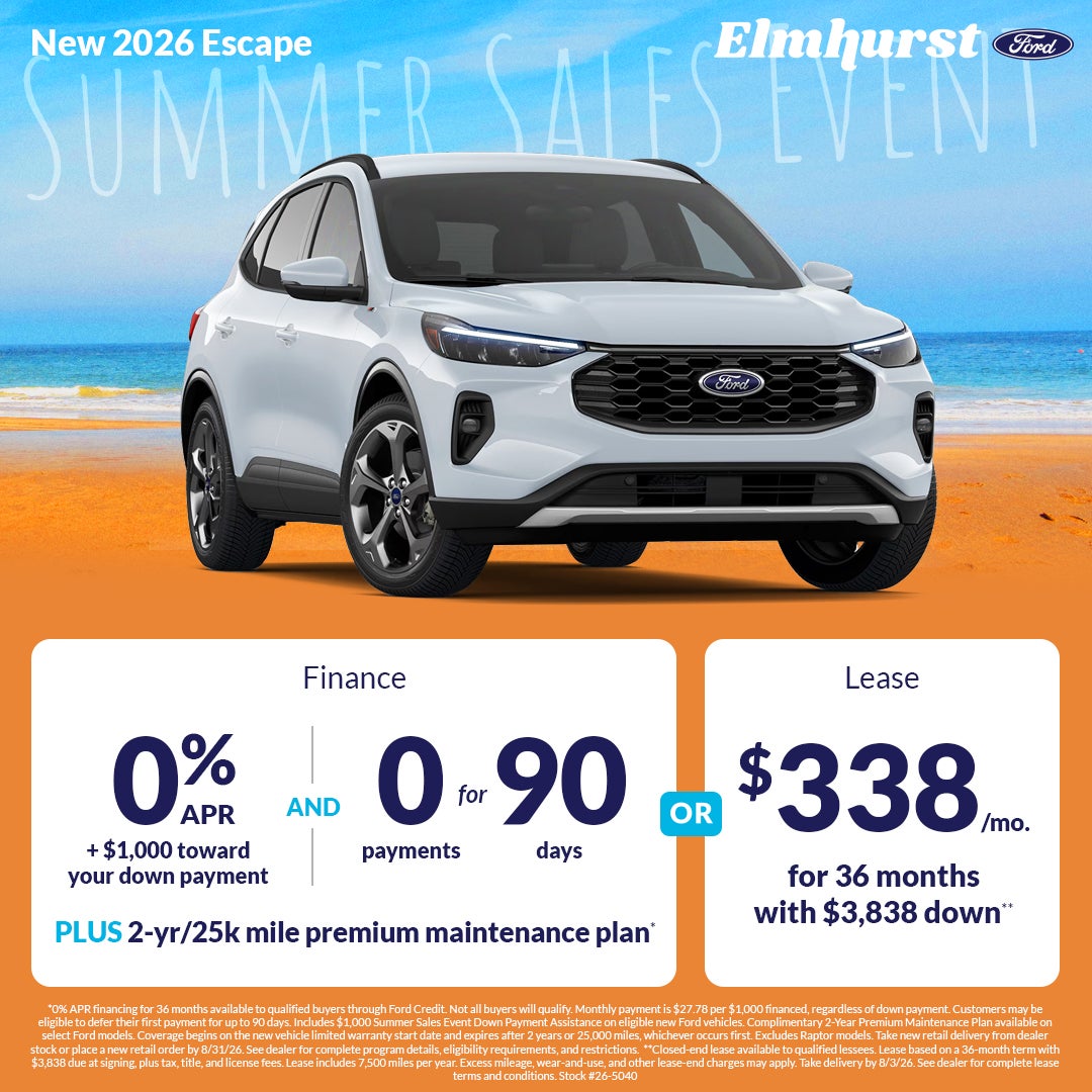 2026 Ford Escape