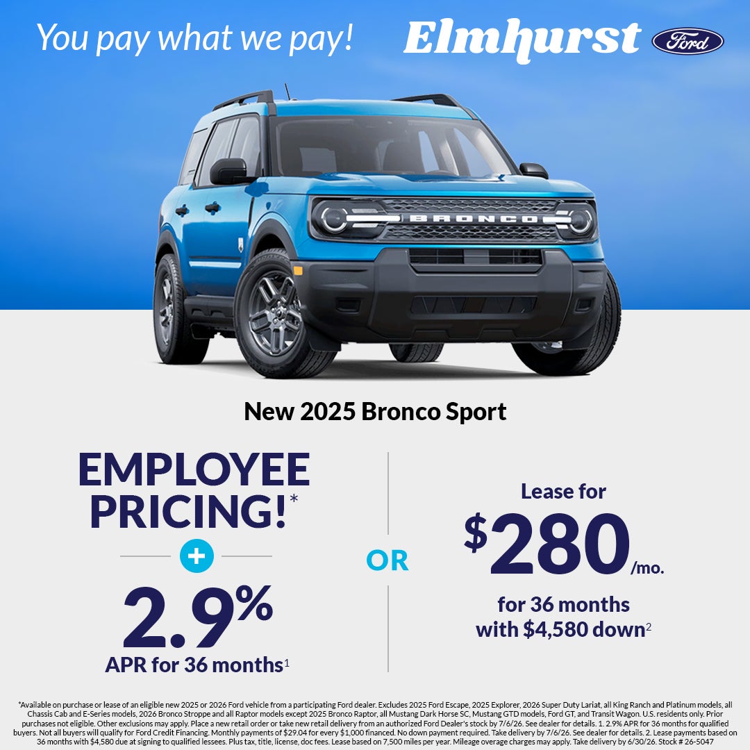 2025 Ford Bronco Sport