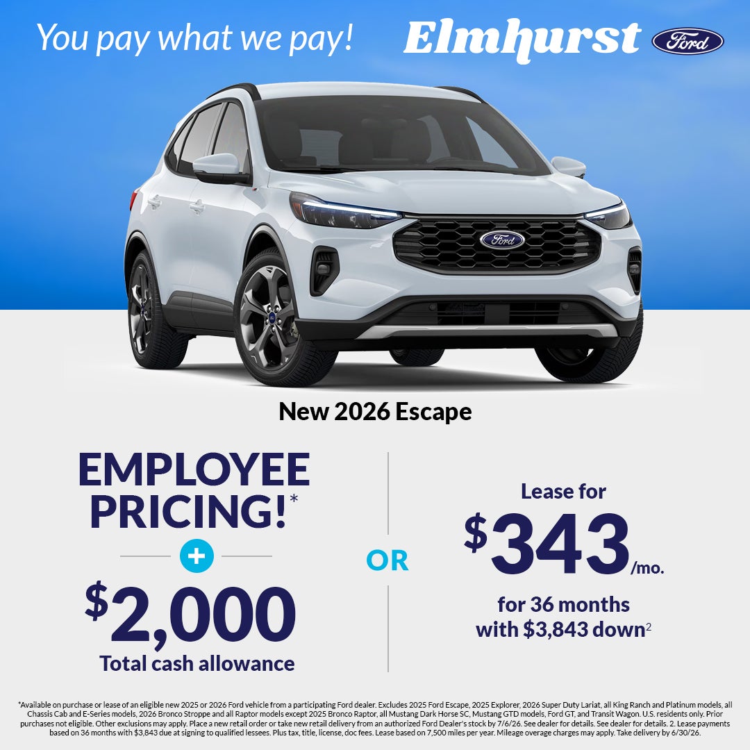 2026 Ford Escape